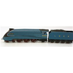 Hornby R3371 RailRoad A4 Class 4-6-2 4468 ‘Mallard’ LNER Garter Blue Steam Locomotive . Used. OO Gauge 