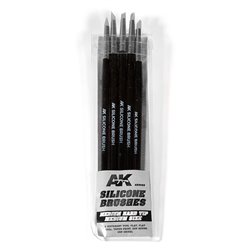 ak9086 silicone brushes medium tip medium