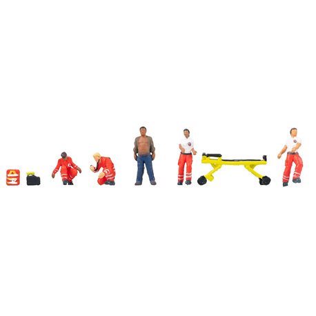 Paramedics (5) & Trolley