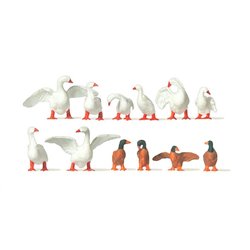 GEESE (12) FIGURE SET