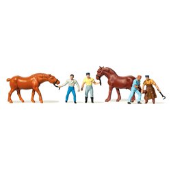 BLACKSMITHS (4) & HORSES