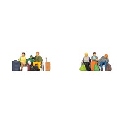 SEATED TRAVELLERS (6)