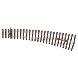 PECO Streamline OO C75 BullHead Curved Right Hand Unifrog