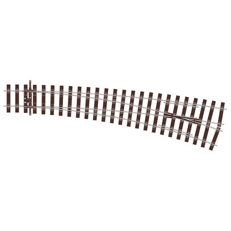 PECO Streamline OO C75 BullHead Curved Right Hand Unifrog