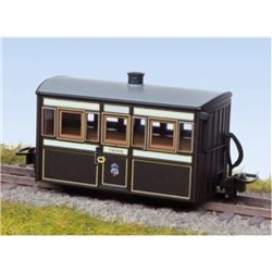 OO-9 - FR 4 Wheel Big Box Coach, 3rd Class, Victorian No.5