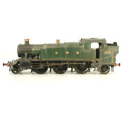 Heljan 6101 2-6-2T Large Prairie GWR Green. Weathered. Used. O Gauge
