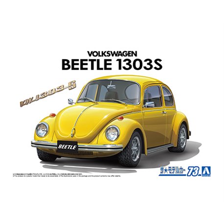 VOLKSWAGEN 13AD Beetle 1303S '73 - 1/24 scale model kit