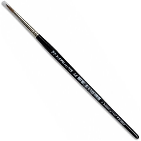KB6063 Kolinsky Hair Round Pointed Brush - Size 3