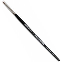 KB6100 Kolinsky Hair Flat Blunt Brush - Size 2