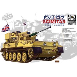 British Army CVR(T) FV107 Scimitar - 1:35 model kit