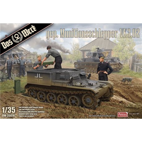 Gepanzerter Munitionsschlepper VK3.02 - 1:35 model kit