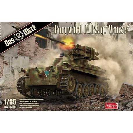 Borgward IV Panzerjager "Wanze" - 1:35 model kit