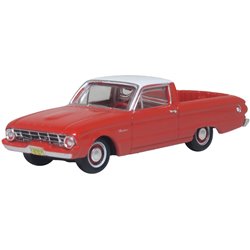 Ford Falcon Ranchero Monte Carlo Red/ Corinthian White 1960