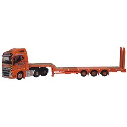 Volvo FH4 Semi Low Loader Crouch Recovery