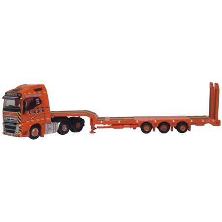 Volvo FH4 Semi Low Loader Crouch Recovery
