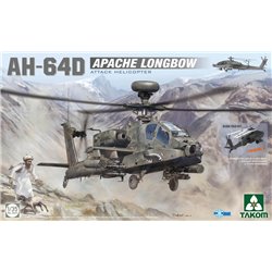 US Army AH-64D Apache Longbow Attack Helicopter - 1:35 model kit