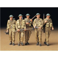 British Infantry On Patrol