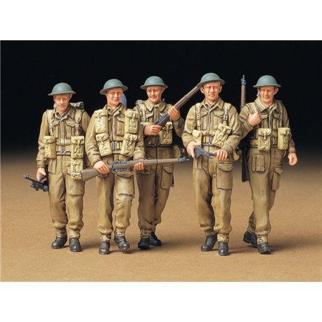 British Infantry On Patrol