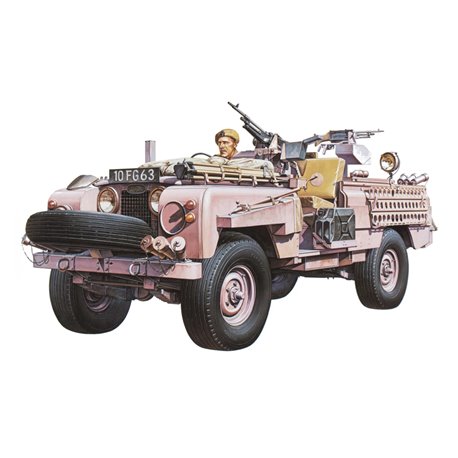 British SAS Pink Panther Land Rover - 1:35 model kit
