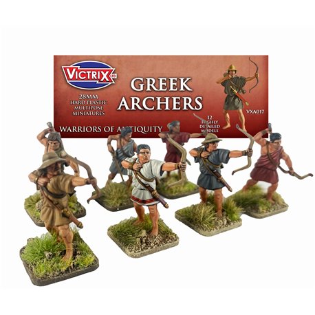 Greek Archer Reinforcement - 1/56 (28mm) Figures set (x12)