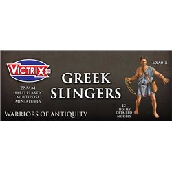 Greek Slinger Reinforcement - 1/56 (28mm) Figures set (x12)