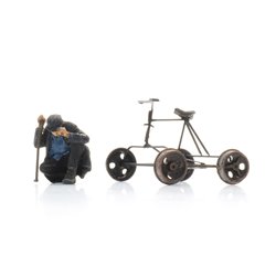 Bicycle Draisine + Figure