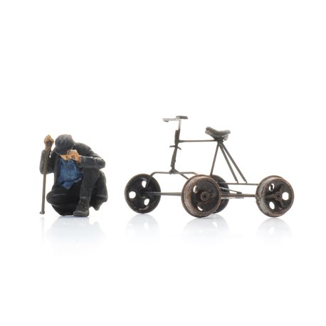 Bicycle Draisine + Figure