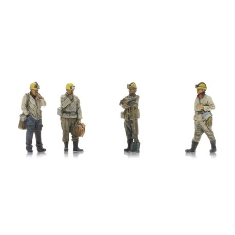 Miners at The End of The Shift (4x)
