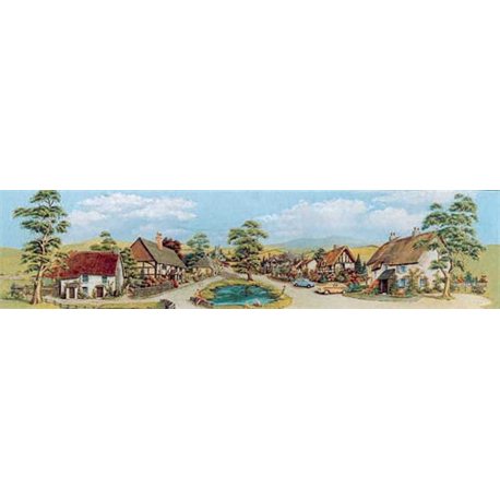 Village with Pond - Large