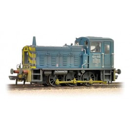 Class 03 03162 BR Blue Wasp Stripes & Air Tanks - Weathered