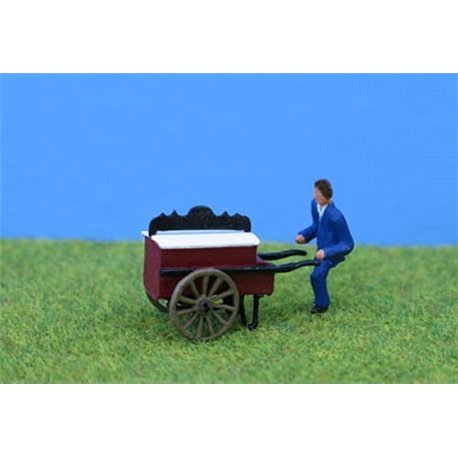 OO Gauge Delivery barrow with nameboard