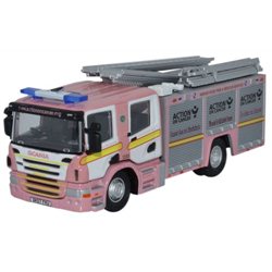 Merseyside Pink F and R Scania CP31 Pump Ladder
