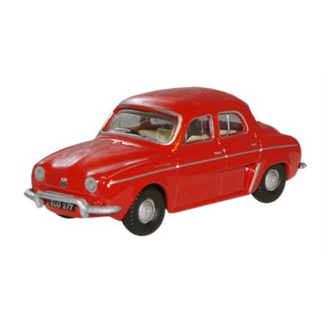 RED RENAULT DAUPHINE