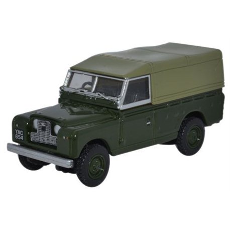 Land Rover Series II Canvas Back Bronze Green