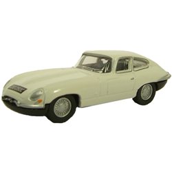 Jaguar E-Type Series 1 coupe in old english white