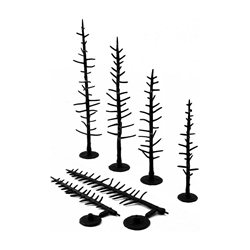 2.5 - 4" Pine - Tree Armatures - Pack Of 70