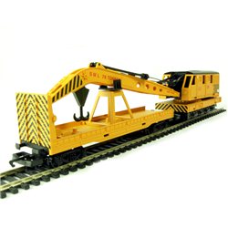 RailRoad Breakdown Crane - Yellow