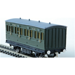 LBSCR 1st/3rd Composite 4 Wheel Stroudley Coach