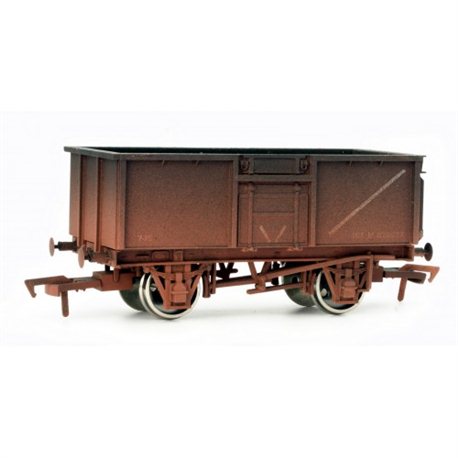 16 Ton Steel Mineral Wagon BR Bauxite Weathered